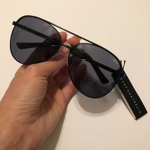 Quay Australia Oversized Aviator Sunglasses